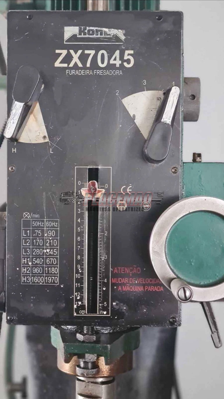 FURADEIRA FRESADORA KONE ZX7045