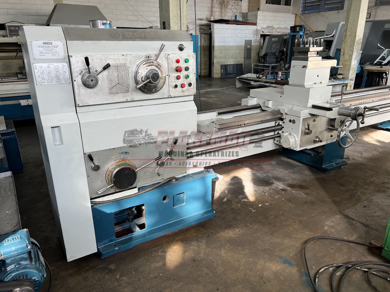 TORNO MECÂNICO CLEVER – L-44160 - 1100X4000MM